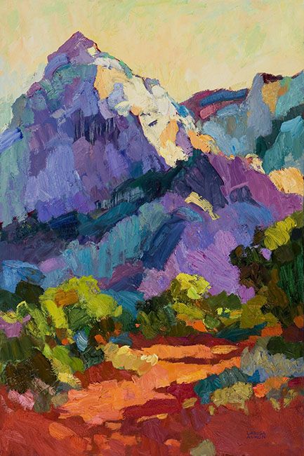 Mountain Expressionistic 